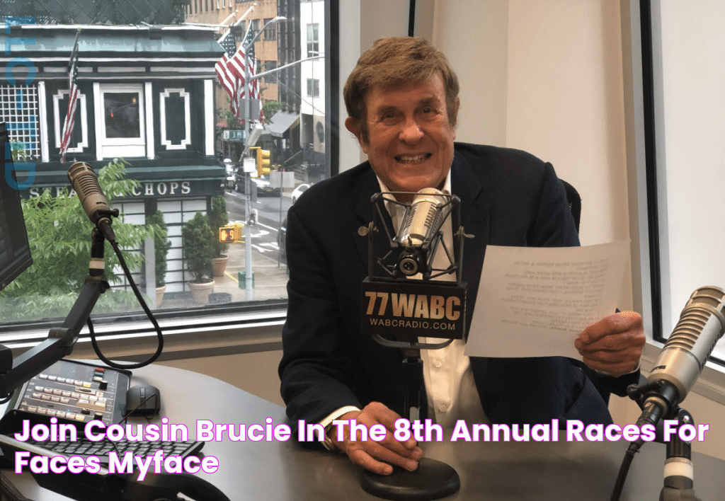 Join Cousin Brucie in the 8th Annual Races for Faces myFace