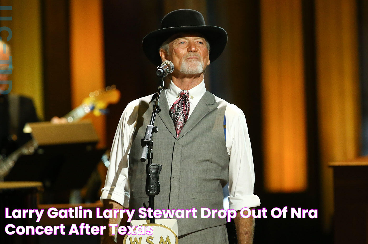 Larry Gatlin, Larry Stewart Drop Out of NRA Concert After Texas