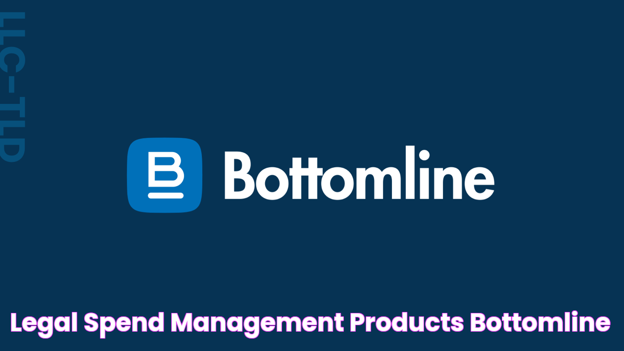 Legal Spend Management Products Bottomline