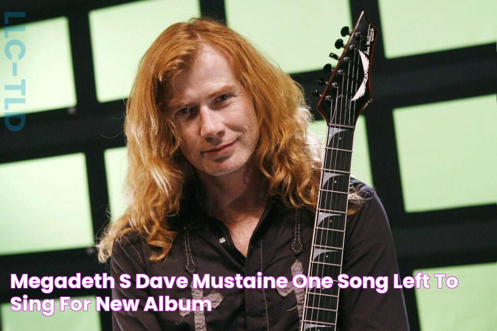 Megadeth's Dave Mustaine 'One Song Left to Sing' for New Album