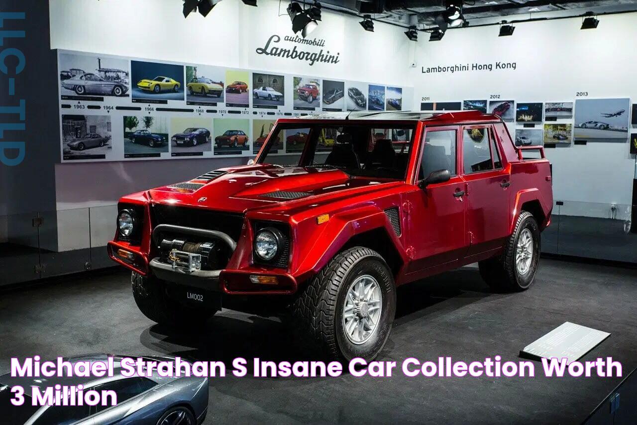 Discover The Astonishing Car Collection Of Michael Strahan Today!