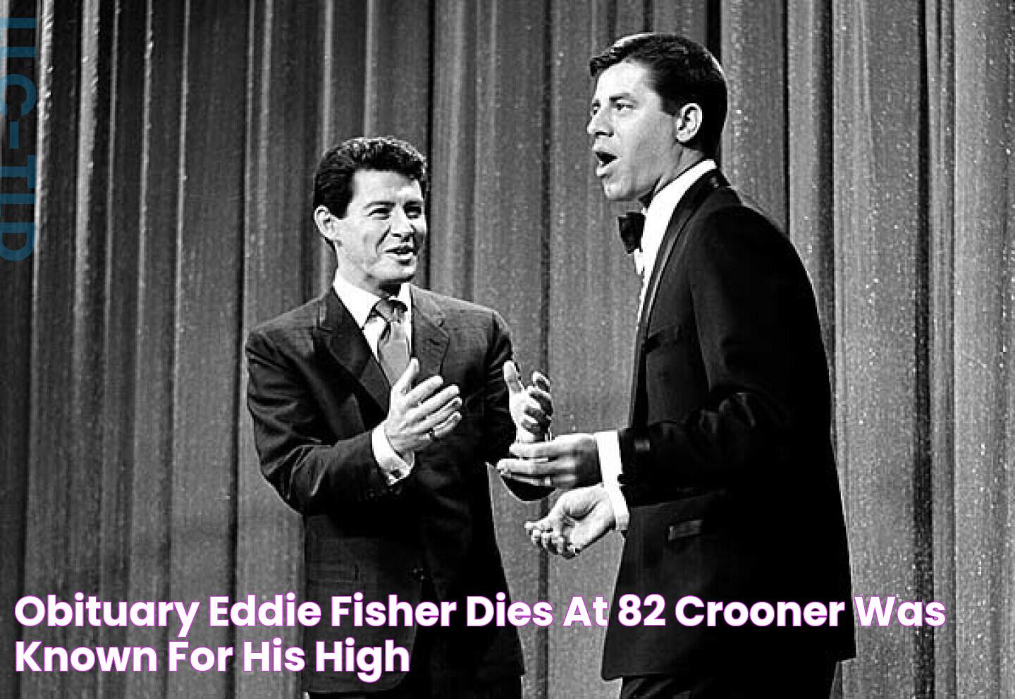 Obituary Eddie Fisher dies at 82; crooner was known for his high