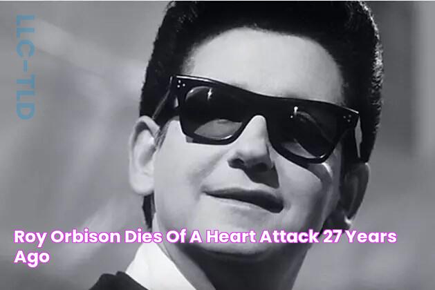 Roy Orbison Dies of a Heart Attack 27 Years Ago