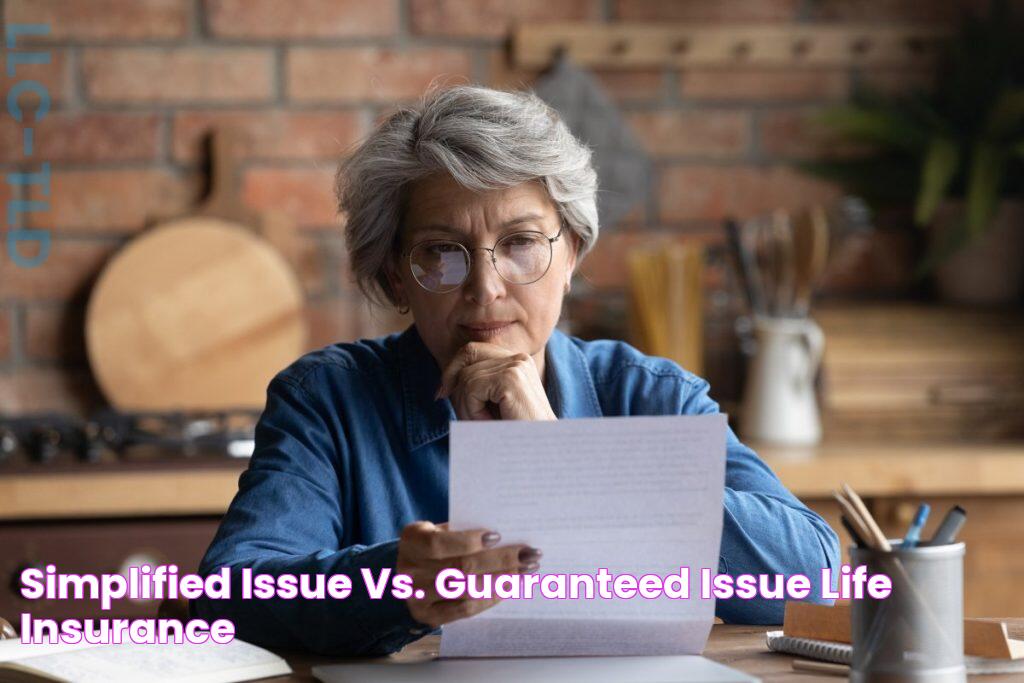 Simplified Issue vs. Guaranteed Issue Life Insurance