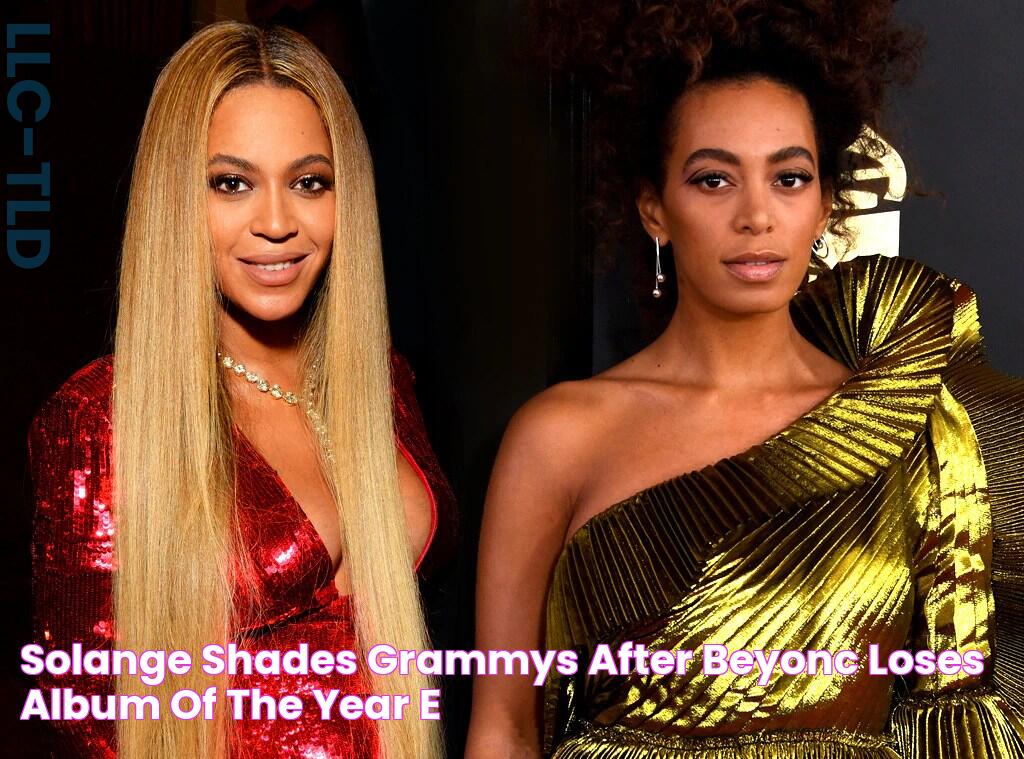 Solange Shades Grammys After Beyoncé Loses Album of the Year E