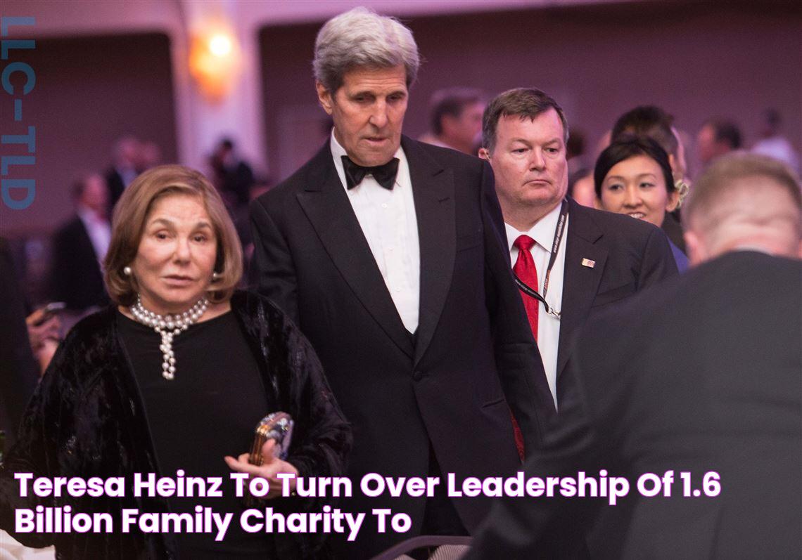 Teresa Heinz to turn over leadership of 1.6 billion family charity to