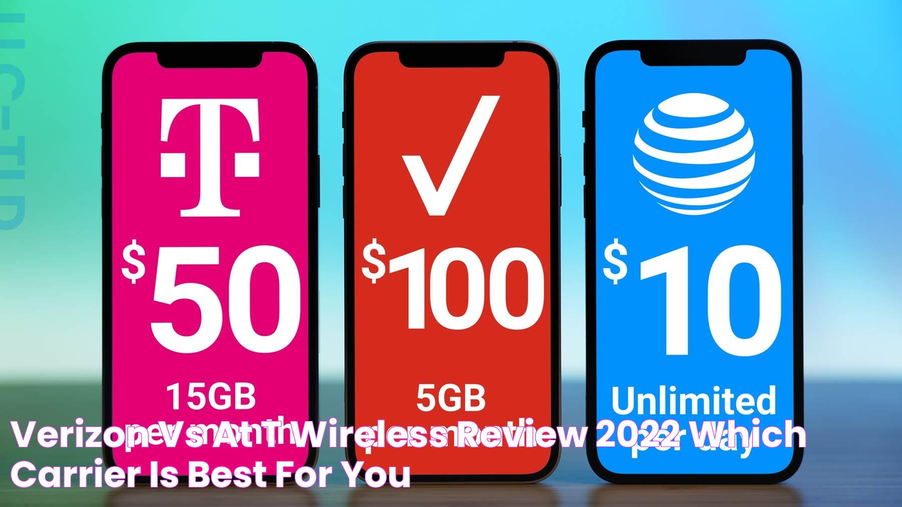 Verizon Vs At T Wireless Review 2022 Which Carrier Is Best For You