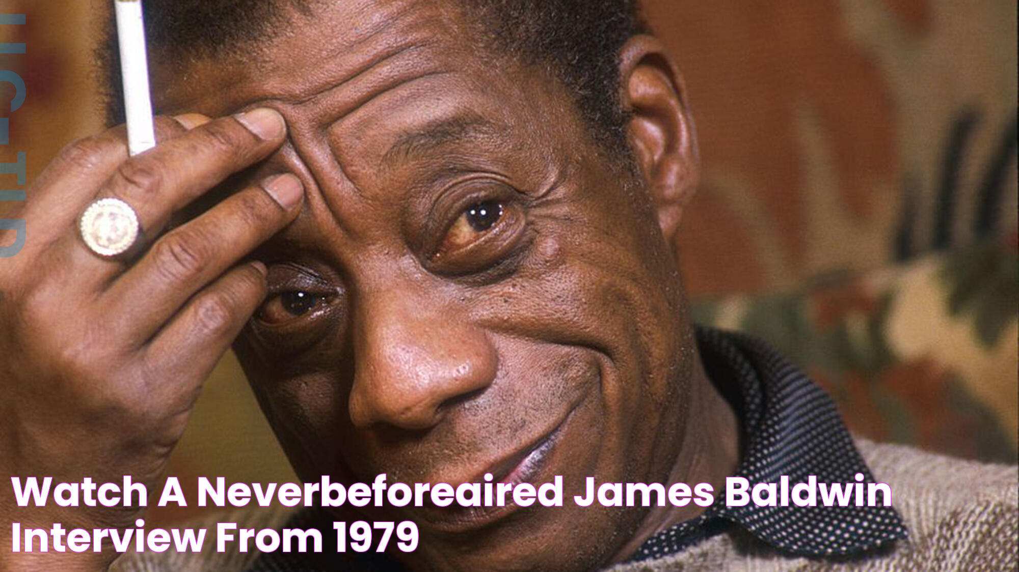 Watch a NeverBeforeAired James Baldwin Interview From 1979