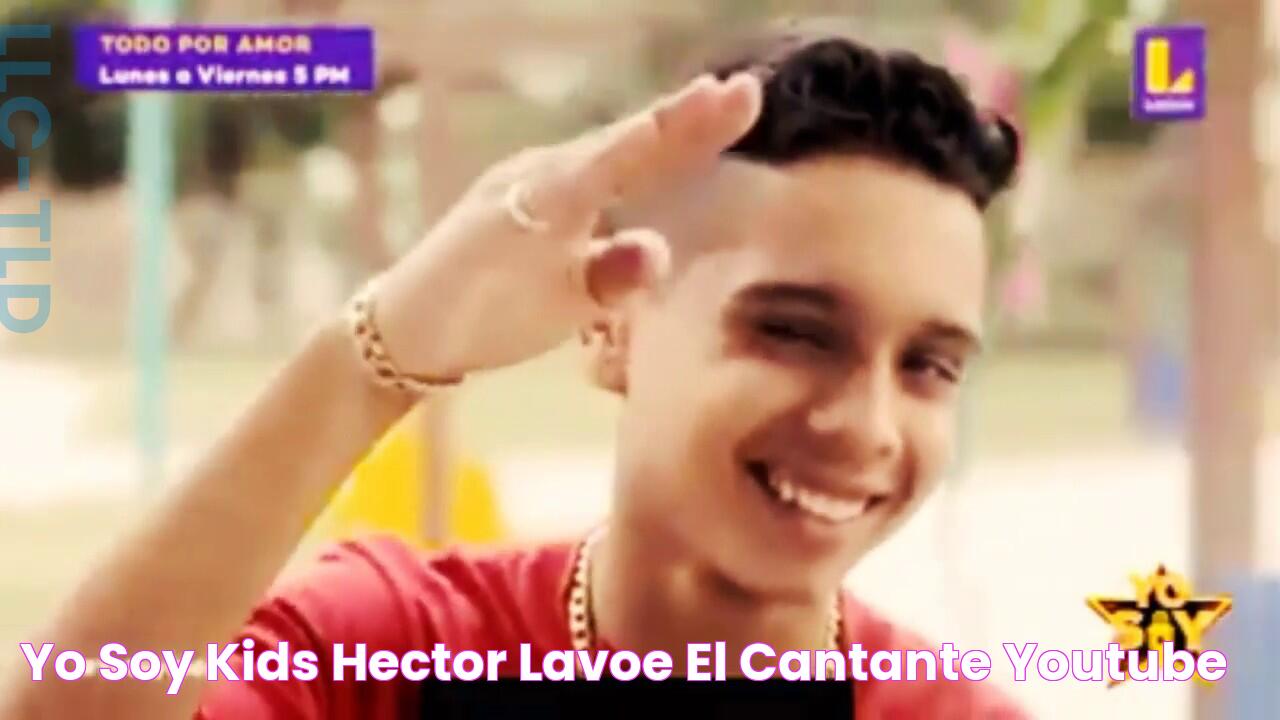 Yo Soy Kids HECTOR LAVOE "El Cantante" YouTube