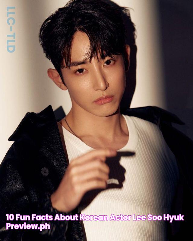 10 Fun Facts About Korean Actor Lee Soo Hyuk Preview.ph