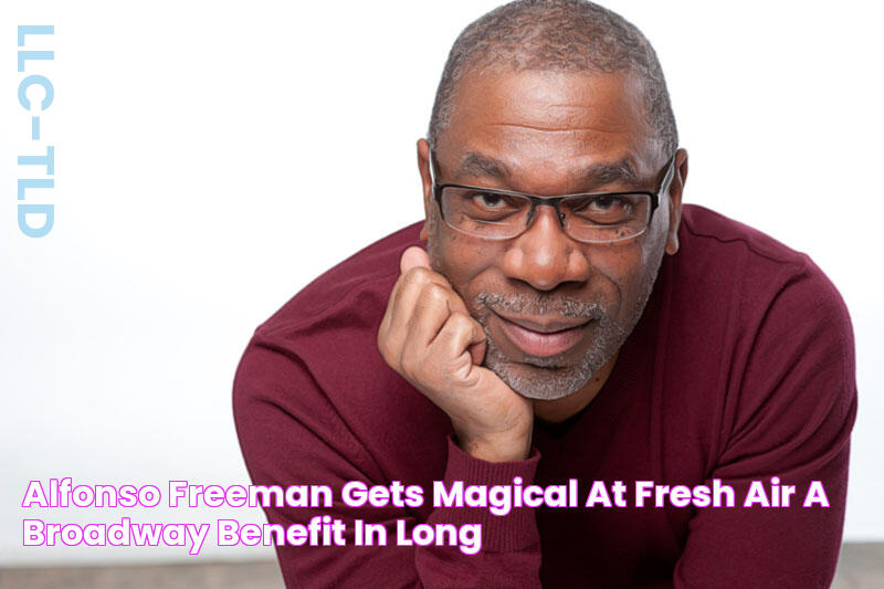 Alfonso Freeman Gets Magical at Fresh Air A Broadway Benefit in Long