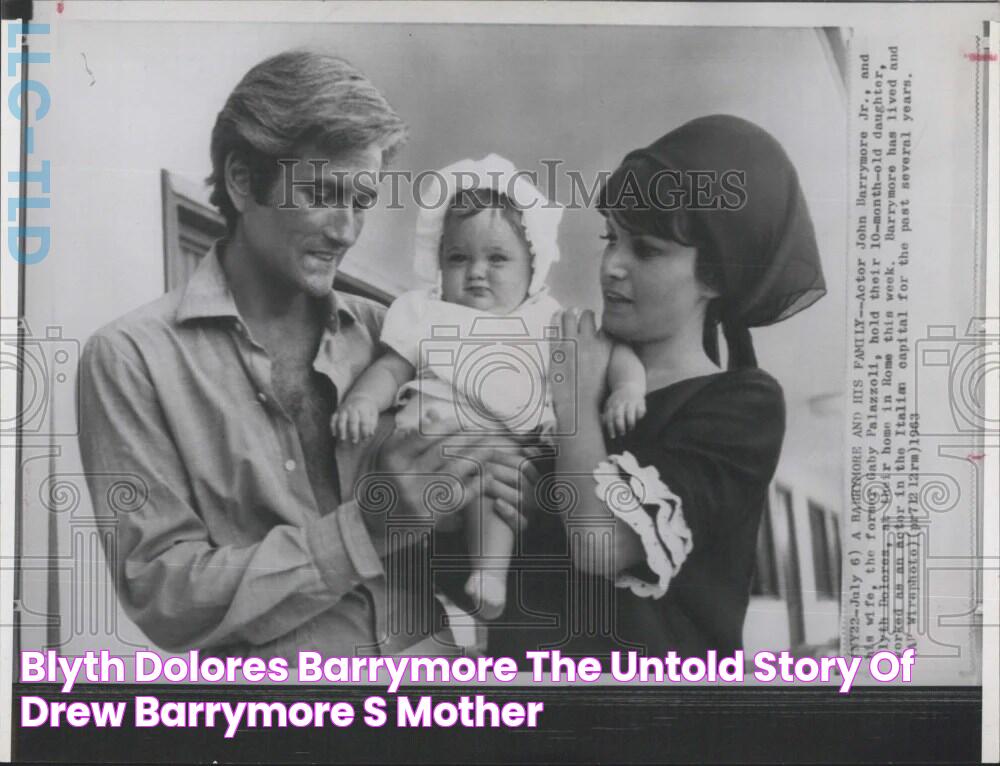 Blyth Dolores Barrymore The Untold Story Of Drew Barrymore's Mother