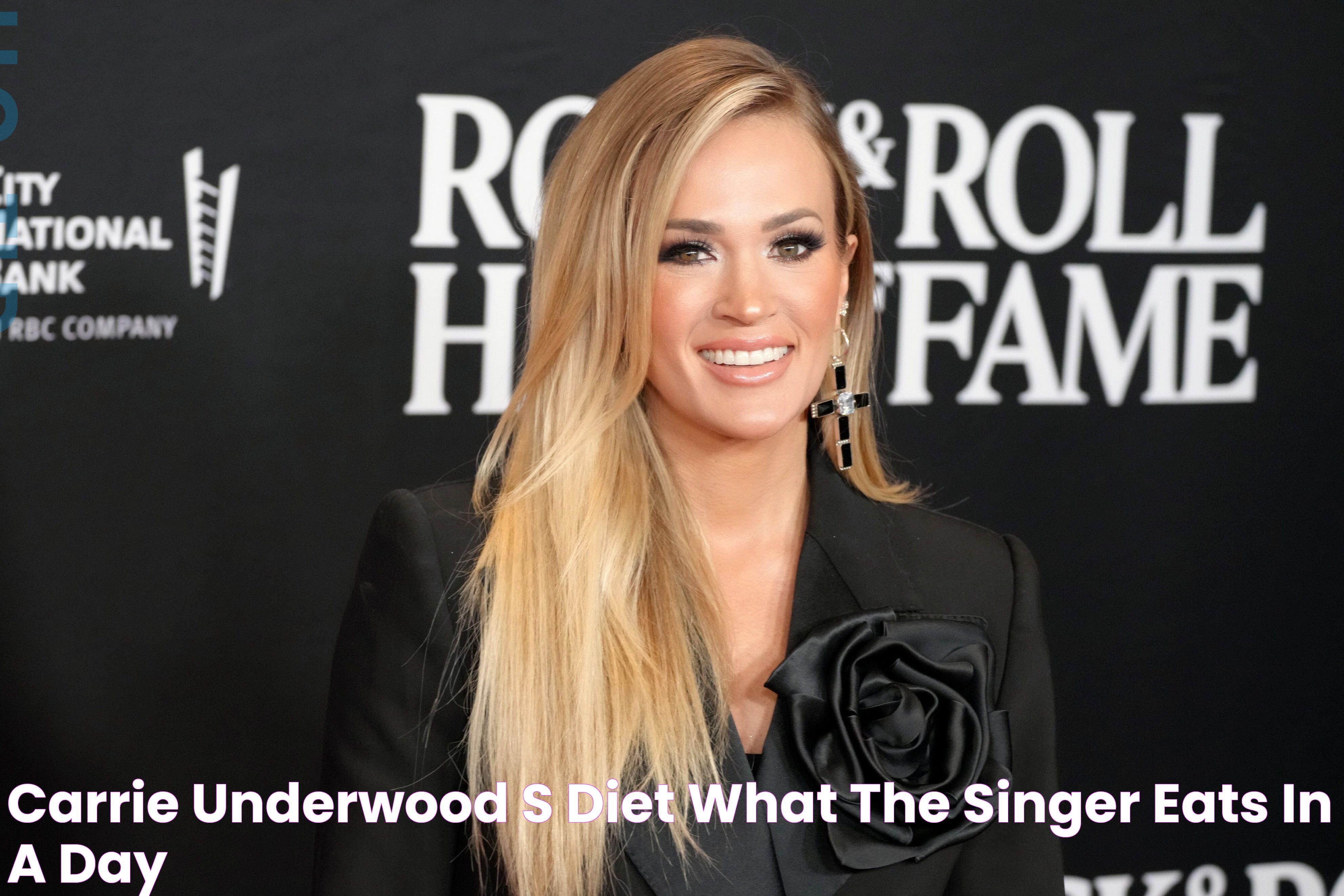 Carrie Underwood's Diet What The Singer Eats In A Day