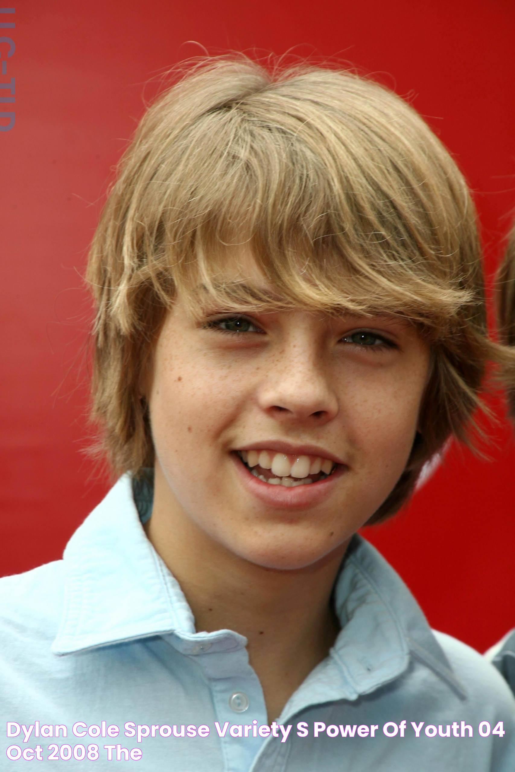 Dylan & Cole Sprouse Variety's Power of Youth, 04 Oct 2008 The