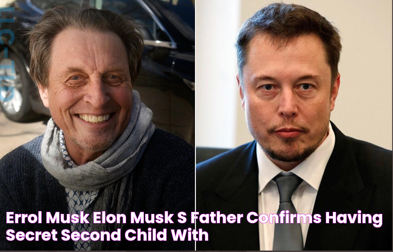 Errol Musk Elon Musk's Father Confirms Having Secret Second Child with