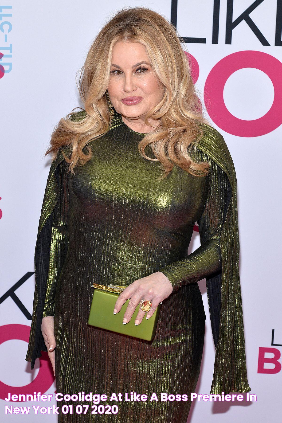 Meet The Unforgettable Jennifer Coolidge: Hollywood's Scene-Stealing Star