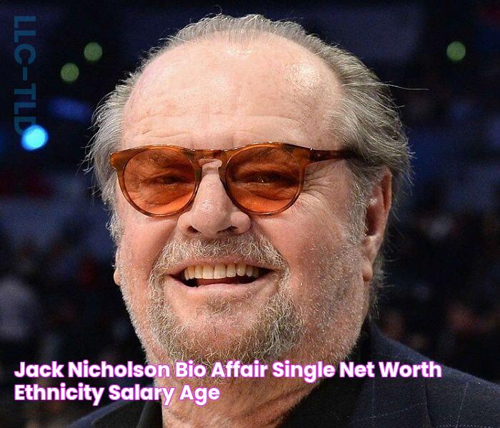 Jack Nicholson Bio, Affair, Single, Net Worth, Ethnicity, Salary, Age