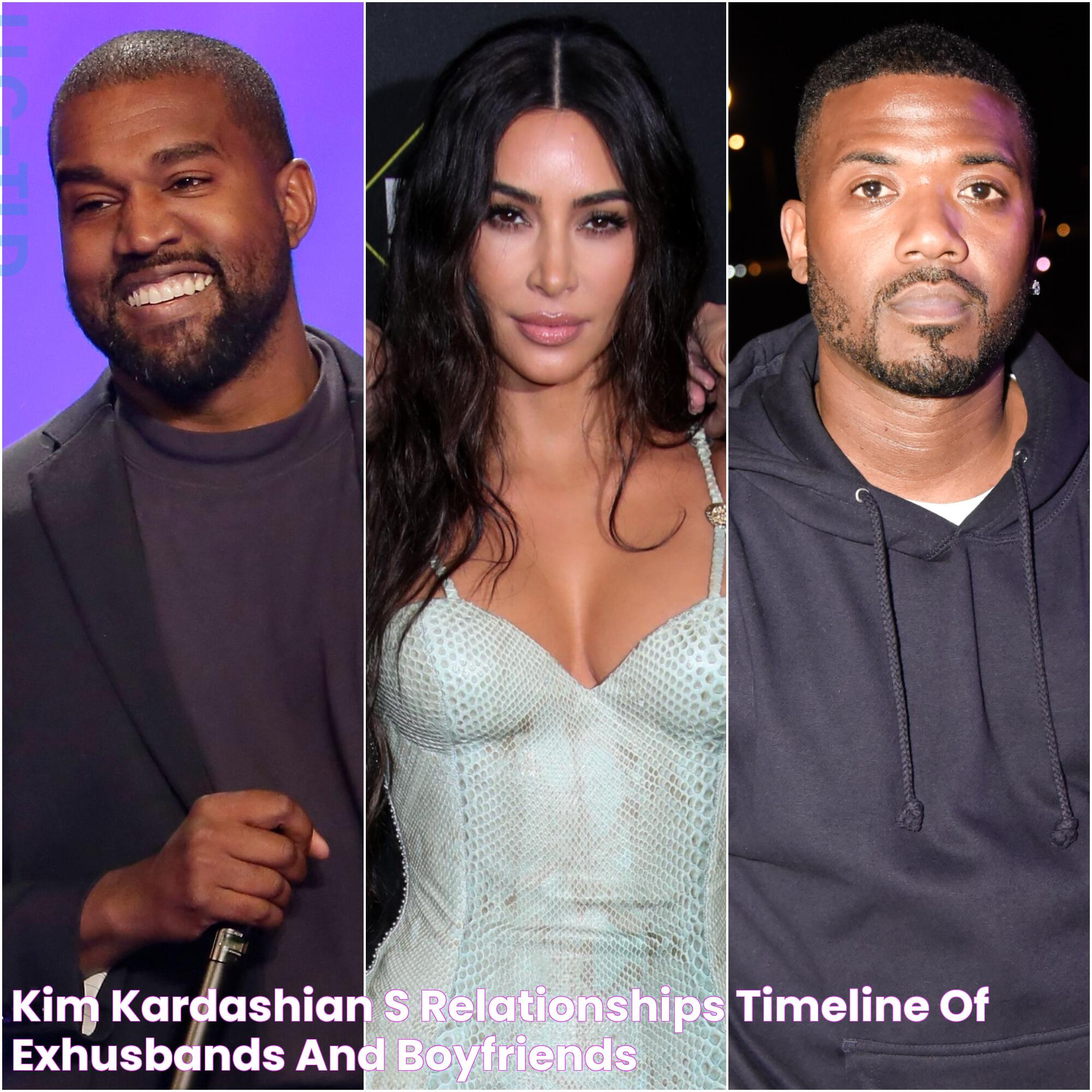 Kim Kardashian's Relationships Timeline of ExHusbands and Boyfriends