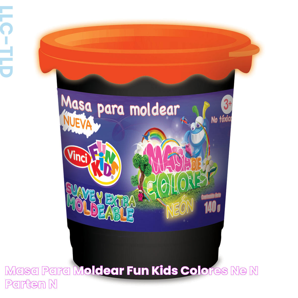 Masa para moldear Fun Kids colores neón Partenón