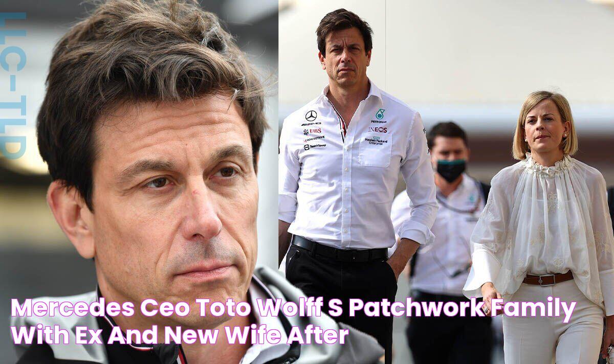 Mercedes CEO Toto Wolff's 'patchwork family' with ex and new wife after