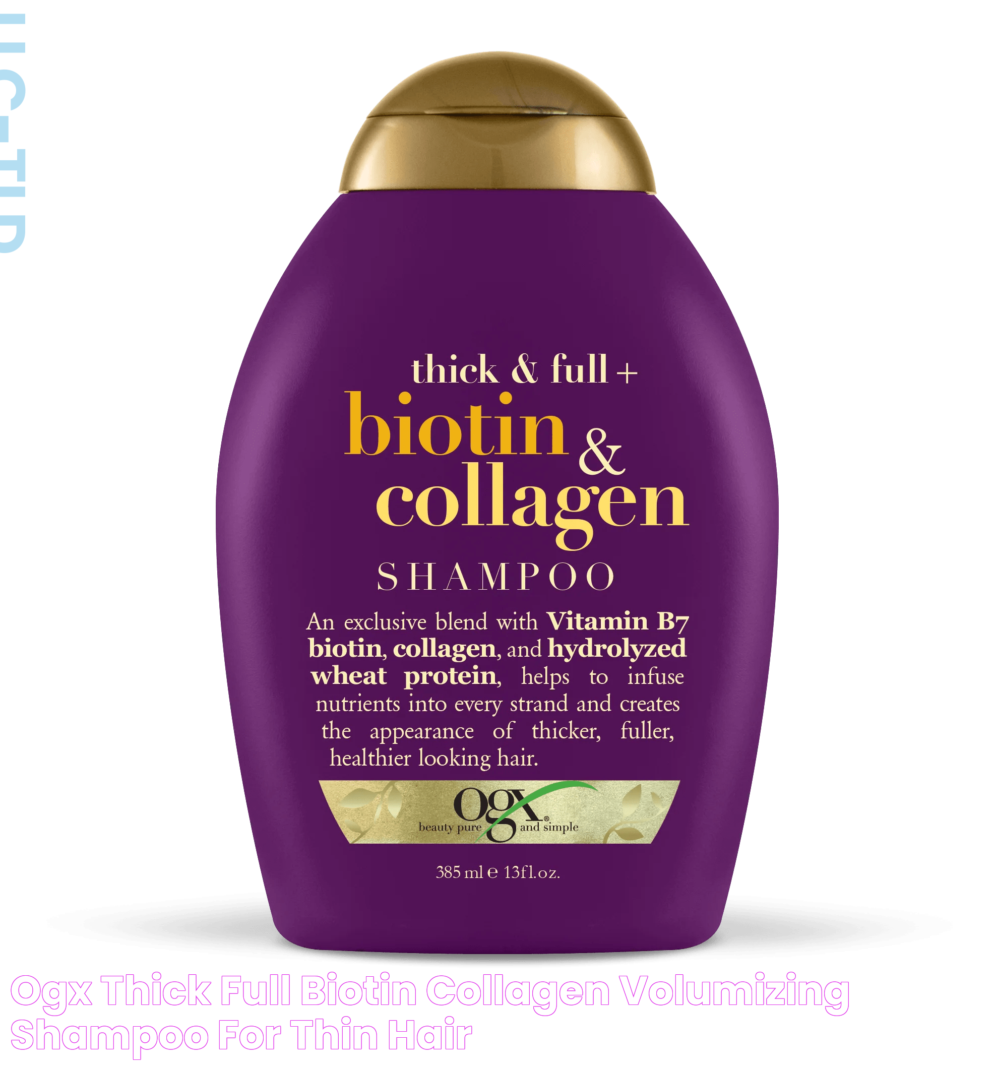 OGX Thick & Full + Biotin & Collagen Volumizing Shampoo for Thin Hair