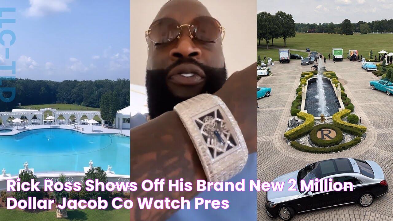 Rick Ross Shows Off His Brand New 2 Million Dollar Jacob & Co Watch Pres