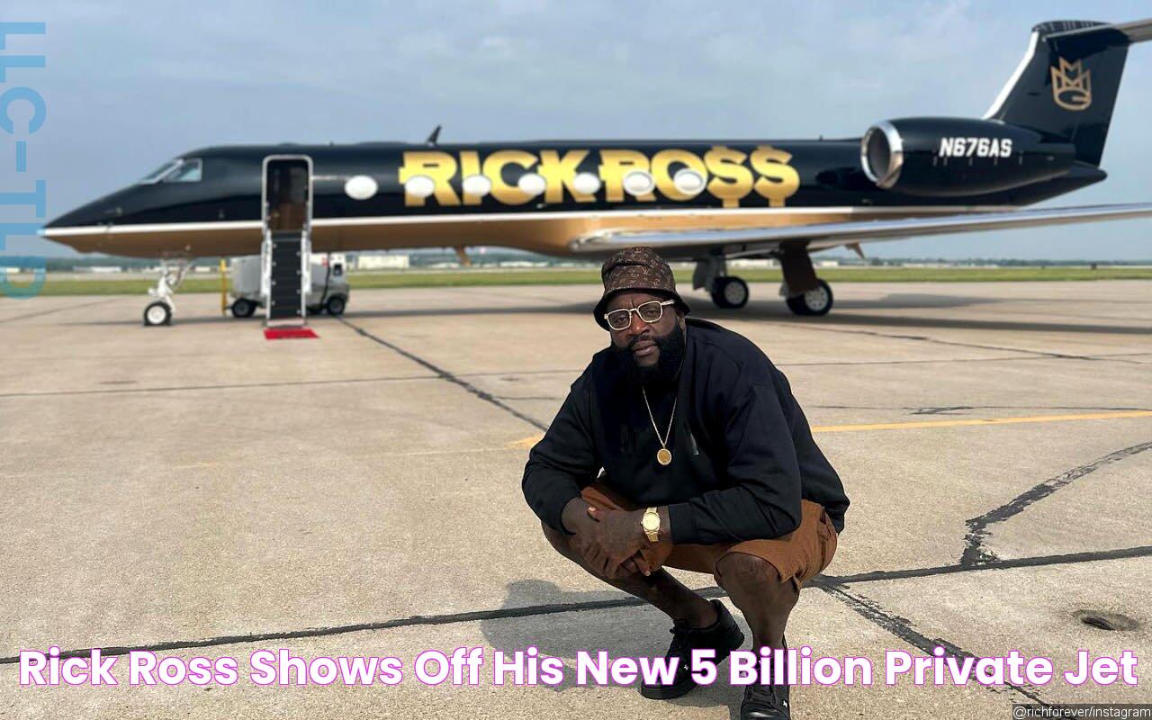 Rick Ross Shows Off His New '5 Billion' Private Jet