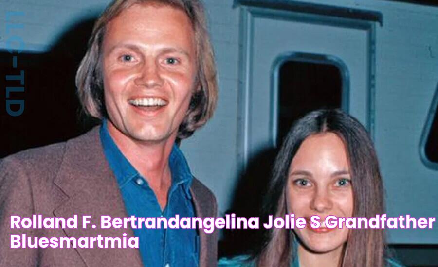 Rolland F. BertrandAngelina Jolie’s Grandfather BlueSmartMia