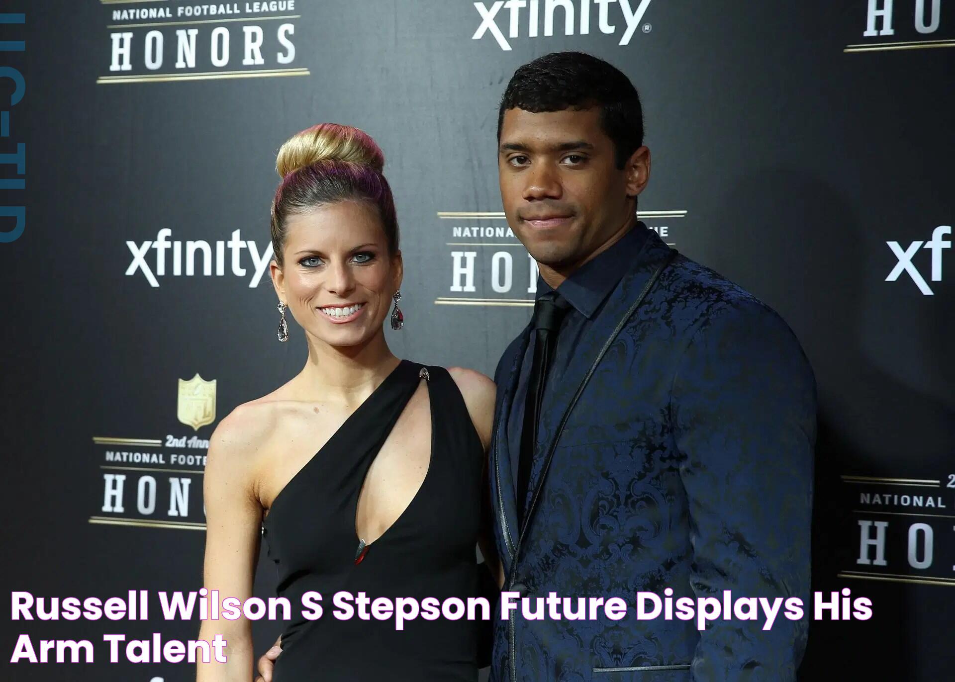 Russell Wilson's stepson Future displays his arm talent