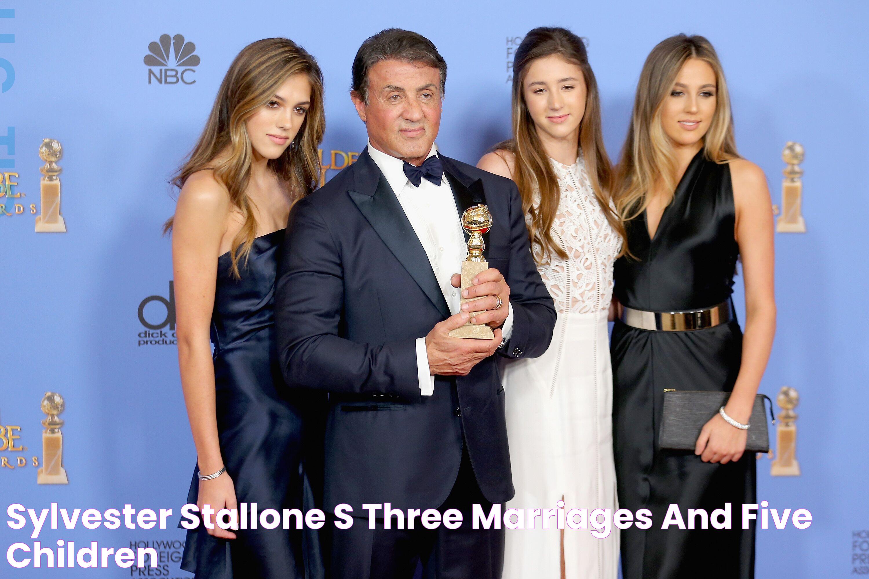 Sylvester Stallone's Children: Meet The Family Of The Iconic Action Star