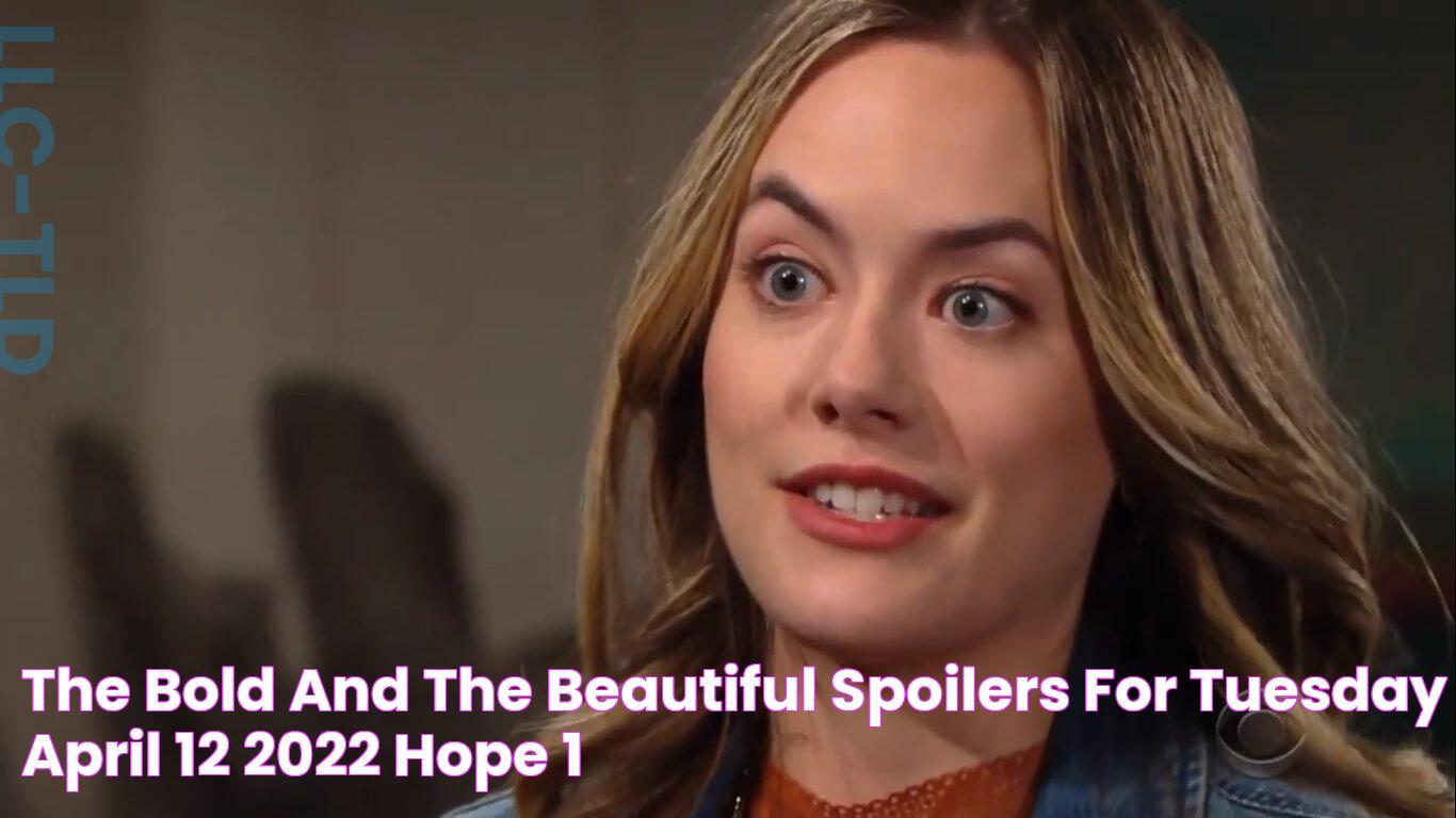 Stay In The Know With Hope's Story On The Bold And The Beautiful