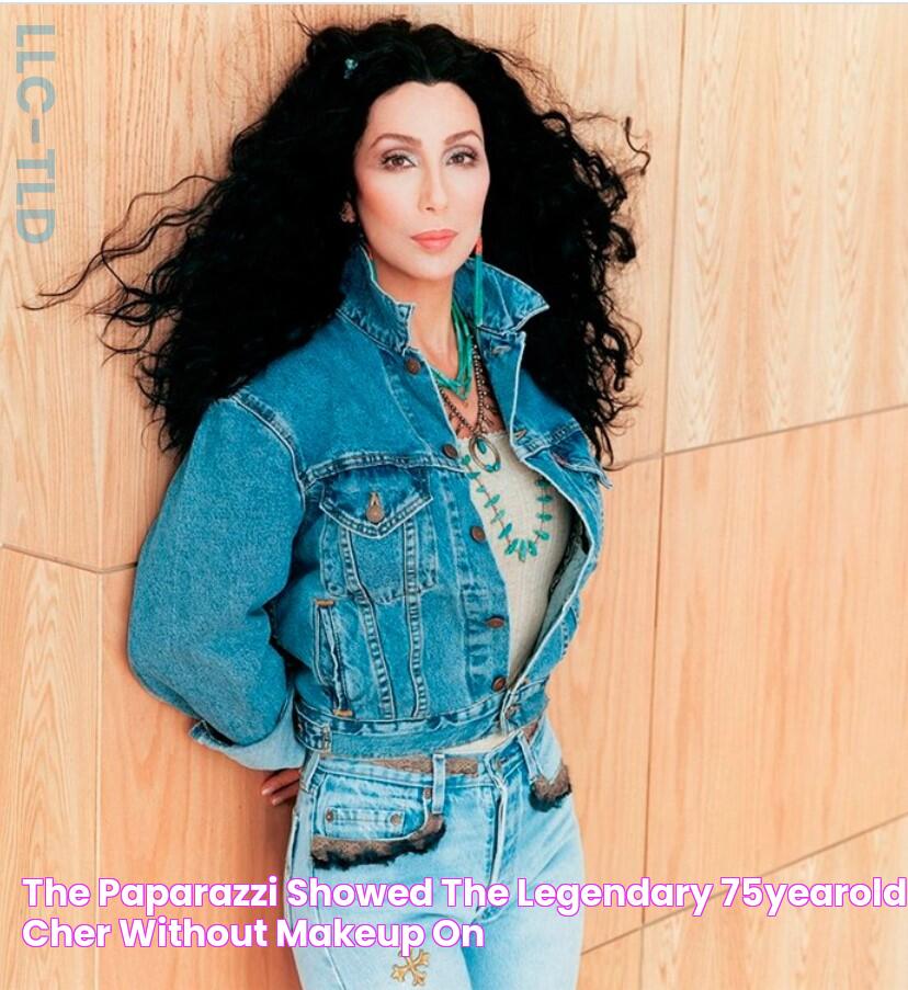 The paparazzi showed the legendary 75yearold Cher without makeup on