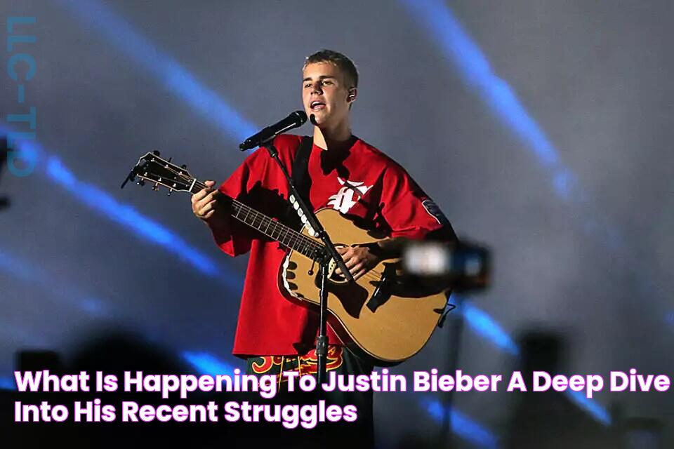 What Is Happening To Justin Bieber A Deep Dive Into His Recent Struggles