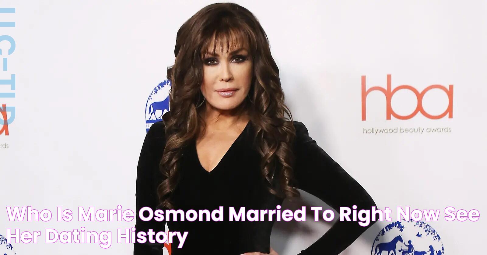 Who Is Marie Osmond Married to Right Now? See Her Dating History