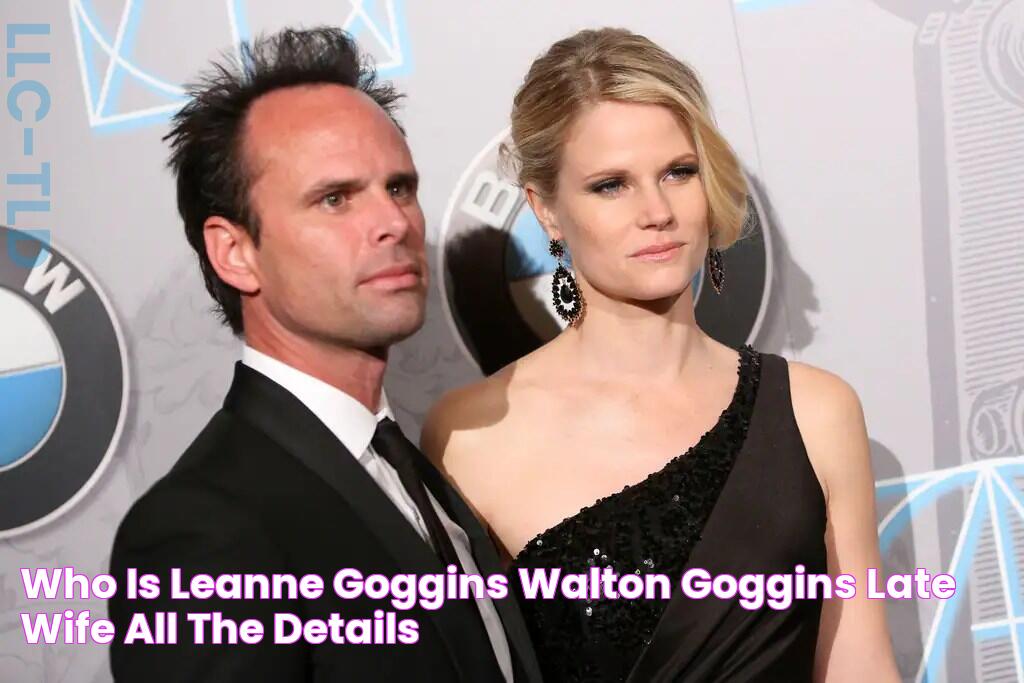 Who is Leanne Goggins, Walton Goggins' late wife? All the details